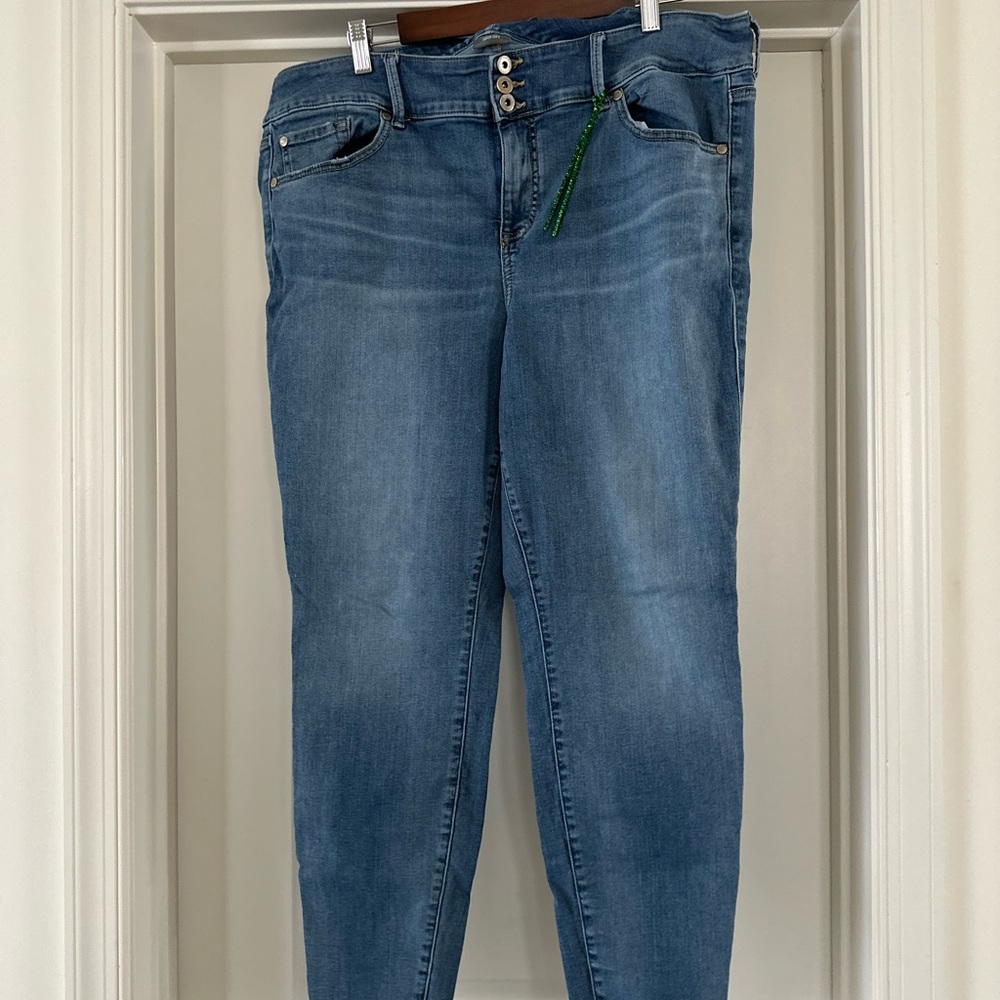 Torrid Super Soft Blue Jeggings